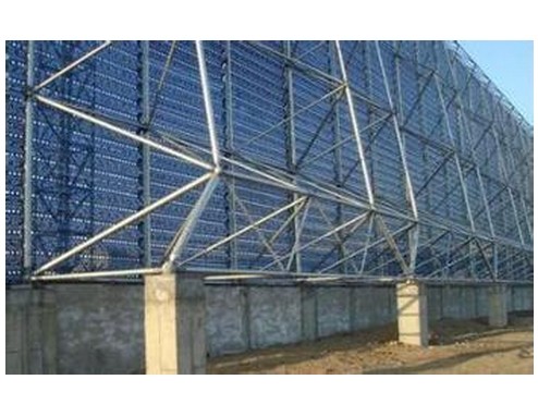 孟州环保扫风墙网架工程